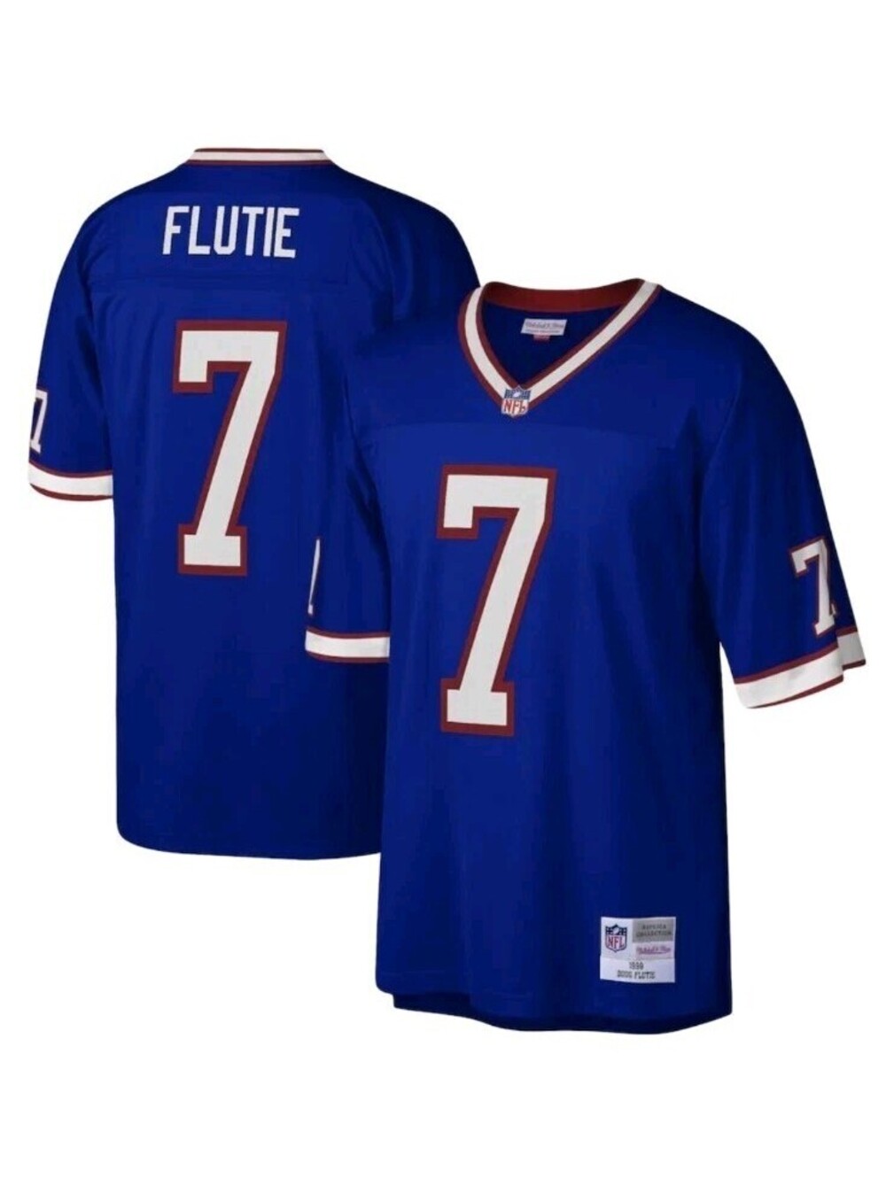 Doug Flutie Buffalo Bills Mitchell & Ness Retired Replica Jersey S Small NEW